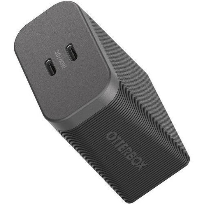 OtterBox Premium Pro USB-C Fast Wall Charger 60W Dual Port - Black by OtterBox - Refurbished - Brand New condition - US$30.98