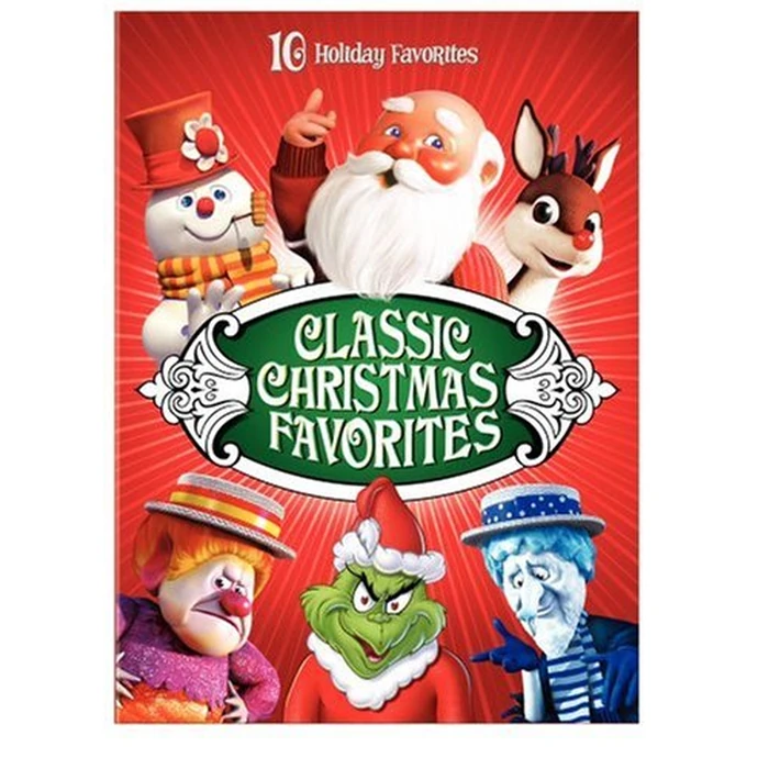 Classic Christmas Favorites (Dr. Seuss' How the Grinch Stole Christmas! / The Year Without a Santa Claus / Frosty's Winter Wonderland / Rudolph and Frosty's Christmas in July) by WARNER BROS - Used - Good condition