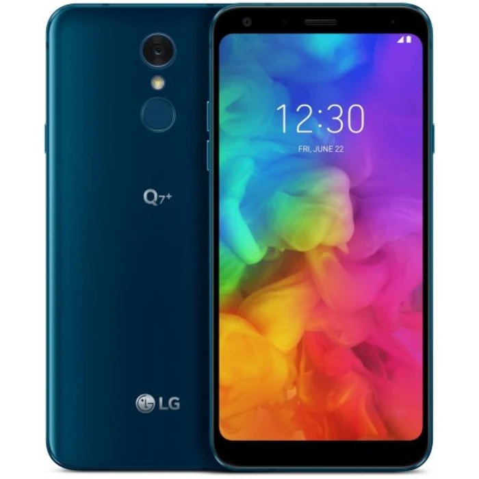 LG Q7+ - 64GB - 1 Physical SIM - Moroccan Blue - T-Mobile by LG - Refurbished - Acceptable condition - US$56.62