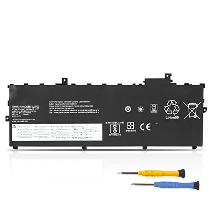 TIIANTE 57Wh 01AV430 01AV431 Laptop Battery for ThinkPad X1 Carbon 2017 2018 5th Gen 6th Gen G5 G6 20HR 20KG 20KH 20HR0021GE 20KGS03900 20KH006MGE SB10K97586 SB10K97587 SB10K97588 by TIIANTE - Used - Like New condition - CA$51.97