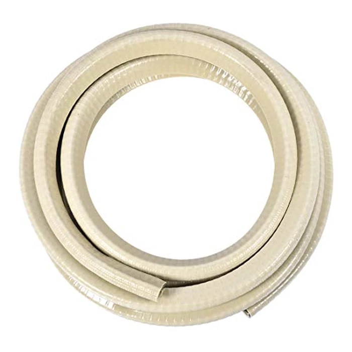 uxcell Edge Trim U Seal Extrusion Beige U Channel Edge Protector PVC Plastic W Iron Sheet Fits 3/64''-11/64'' Edge 10Ft/3Meter Length by uxcell - Image 1