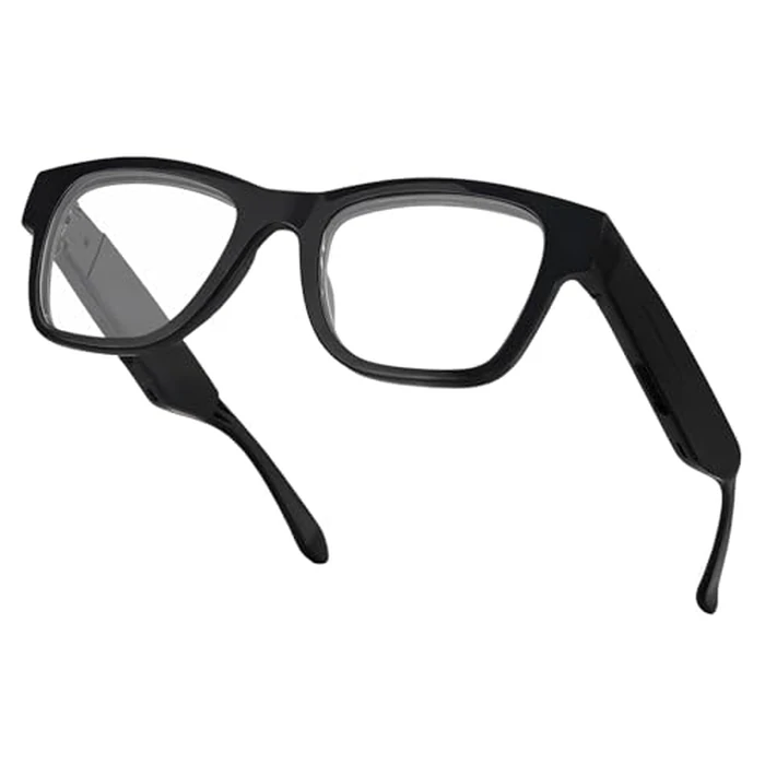 MONFOLROY AI Smart Glasses with Chat GPT, Bluetooth Glasses with 164 Languages for Men and Women, Music Playback & Hands-Free Calls, Color-Change Lens, Voice Assistant by MONFOLROY - Used - Like New condition