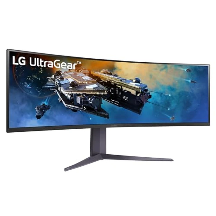 45” LG Ultragear(TM) 45GR65DC-B DQHD Gaming Monitor/VESA DisplayHDR(TM)600 / DCI-P3 95% (Typ.) / 200Hz / VA 1ms (GtG) / AMD FreeSync(TM) Premium Pro by LG - Image 2