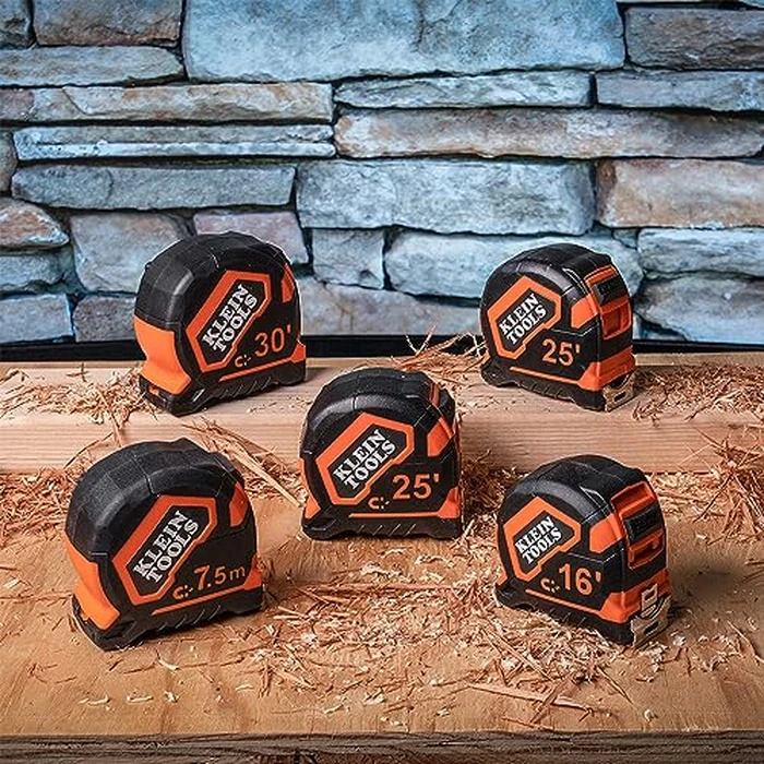 Klein Tools 9230 Tape Measure, Heavy-Duty Measuring Tape with 30-Foot Double-Hook Double-Sided Nylon Reinforced Blade, with Metal Belt Clip by KLEIN TOOLS - Image 5