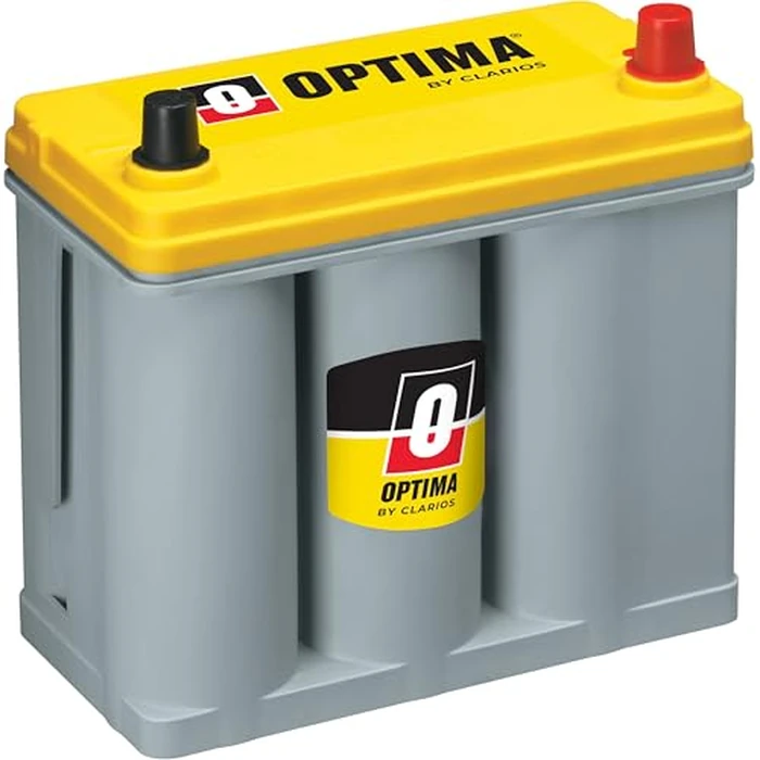 OPTIMA(R) Batteries High Performance D51R YELLOWTOP(R) Dual Purpose Sealed AGM Car, Truck and SUV Battery, 450 CCA, Maintenance Free, Versatile Mounting by OPTIMA - Image 1