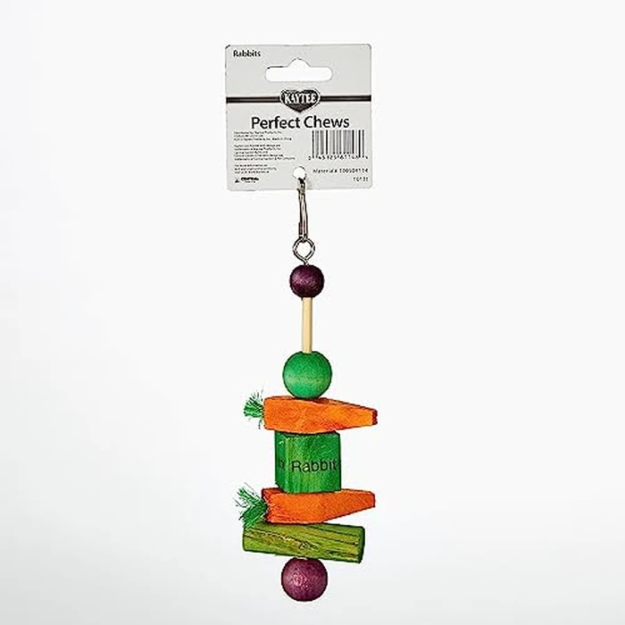 Kaytee Perfect Chews Hanging Wood Chew Toy for Pet Rabbits and Other Small Animals by Kaytee - Image 8