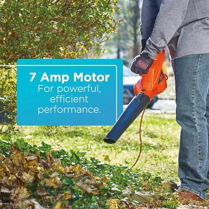 BLACK+DECKER Electric Leaf Blower, 7-Amp (LB700) by BLACK+DECKER - Image 4