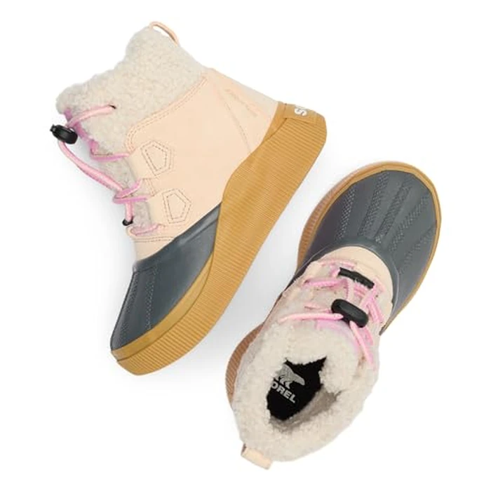 Sorel Youth Out N About IV Chillz Waterproof Boot, Pearlescent/Gum 16, 5 by Sorel - Image 5