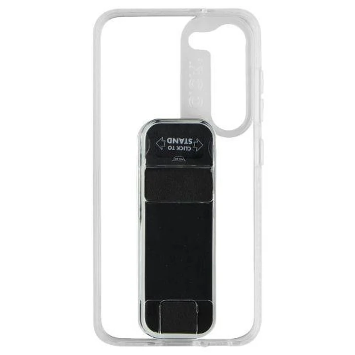 CLCKR Stand & Grip Series Phone Case for Galaxy S23 - Clear/Black by CLCKR - Image 2