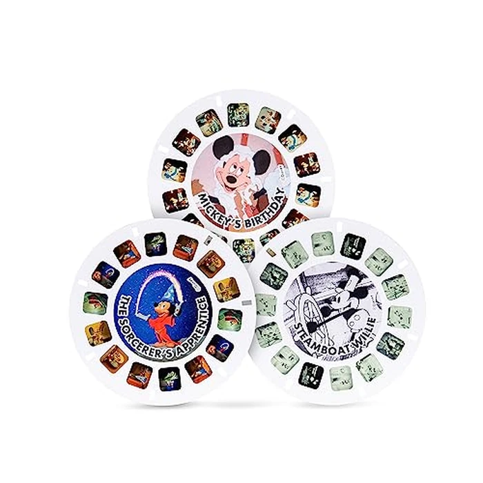 View-Master Mickey Mouse Deluxe Set, Disney 100 Edition - STEM, Retro, Fun Learning Toy for Kids and Adults, Toddlers, Ages 3+ by View Master - Image 4