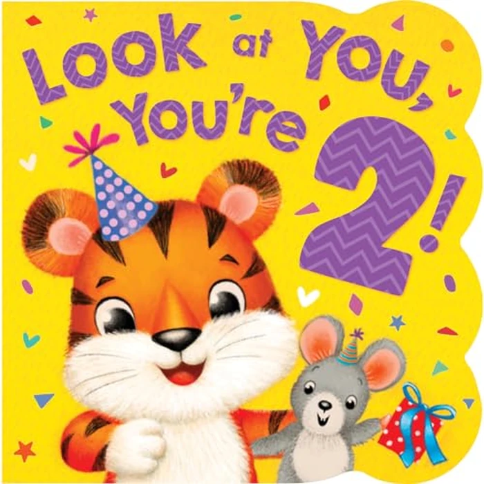 Look At You, You’re 2! - Kid's Birthday Picture Board Book | Adorable Rhymes with Cute Animals | Celebrate Milestones with Colorful Storytime Fun | ... Gift for Boys & Girls Age 2 (Tender Moments) by Kidsbooks - Used - Good condition