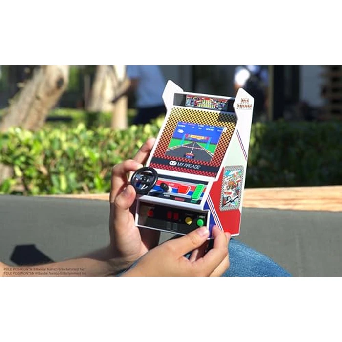 My Arcade Pole Position Racing Player: Portable Game for Kids and Adults with Real Racing Controls by MY ARCADE - Image 5