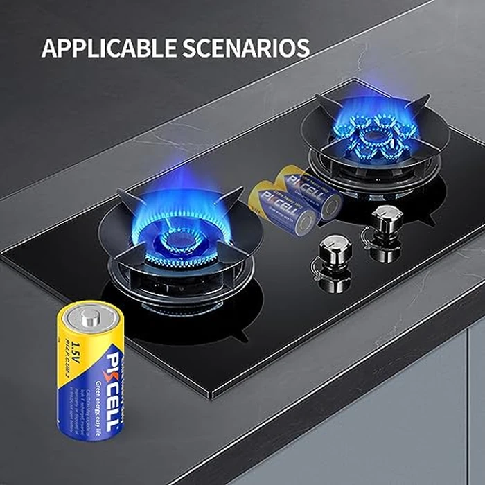 PKCELL C Batteries 12 Pack, R14P 1.5V C Size Batteries, R14P C Cell Battery Carbon Zinc Battery for Flashlights, Remotes, Clocks, Game Controllers, Shavers by PKCELL - Image 7