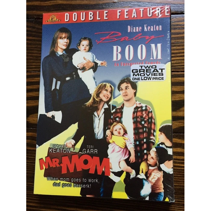 Baby Boom / Mr. Mom (Double Feature) by MGM (LASERS) - Used - Good condition