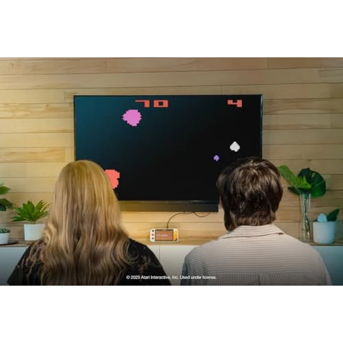 My Arcade Atari Gamestation Go: Rechargeable Battery, Over 200+ Preloaded Retro Video Games Including Pac-Man, Recharged, & Balls of Steel, Wi-Fi, Smartglow, 7 Inch Display by My Arcade - Image 5