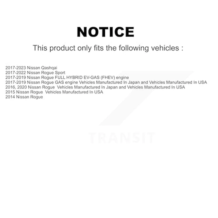 Top Quality Rear Parking Brake Shoe NB-1066B Replacement For Nissan Rogue Sport Qashqai by TOP QUALITY - Image 2
