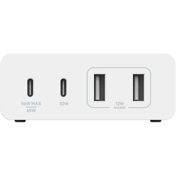 Belkin BoostCharge Pro 4-Port GaN Charger 108W - White by Belkin - Image 1