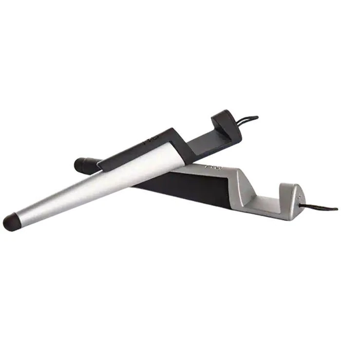 Tylt Wand Touchless Tool + Stylus + Phone Stand - Black/Silver by Tylt - Image 1