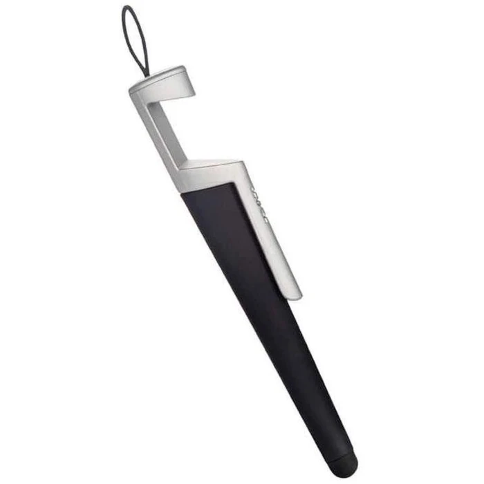Tylt Wand Touchless Tool + Stylus + Phone Stand - Black/Silver by Tylt - Image 2