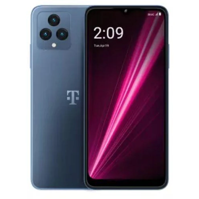 T-Mobile Revvl 6 5G - 64GB - Blue - T-Mobile by T-Mobile - Refurbished - Good condition - US$87.49