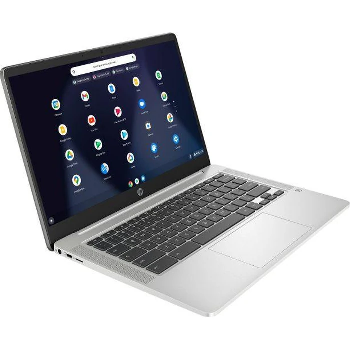 HP Chromebook 14a-na0010nr Laptop 14" - Mineral Silver - Intel Celeron N4000 1.1GHz - 4GB RAM - 32GB by HP - Image 3