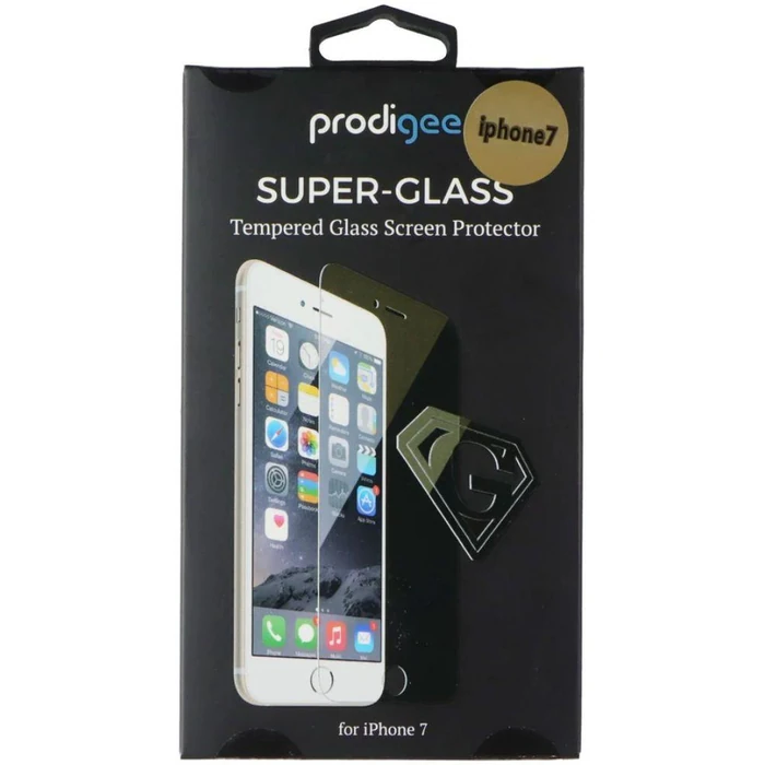Prodigee Super-Glass Tempered Glass Screen Protector for iPhone 7 - Transparent - Brand New by Prodigee - Image 2