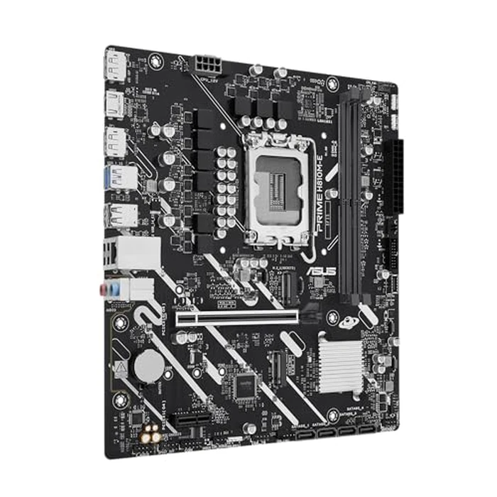 ASUS Prime H810M-E-CSM Intel(R) H810 mATX Commercial CSM Motherboard, LGA 1851, DDR5, PCIe 4.0, M.2, 1G LAN, HDMI, USB 3.2, AI PC-Ready, ASUS Control Center Express Support for SMB & IT Deployments by ASUS - Image 3