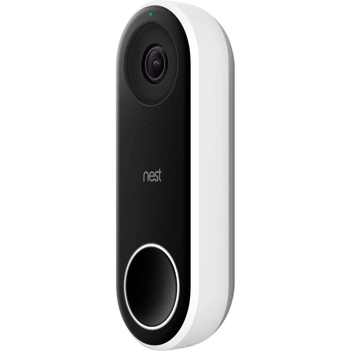 Google Nest Doorbell (wired) Smart Wi-Fi Video Doorbell - White/Black by Google - Image 3