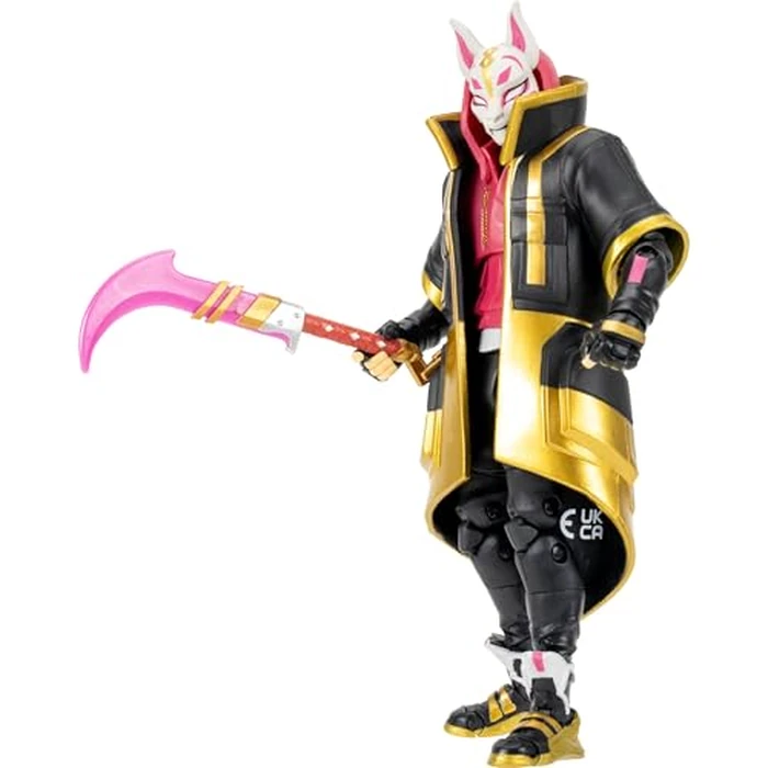 Fortnite Legendary Drift - 6-inch Articulated Figure with Harvesting Tool, Back Bling, and Code for Bonus Virtual Item by Jazwares - Image 4