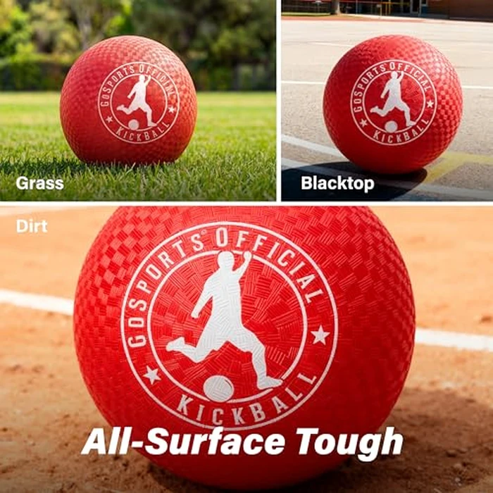 GoSports Official Kickball with Pump (2 Pack), 10" by GoSports - Image 3