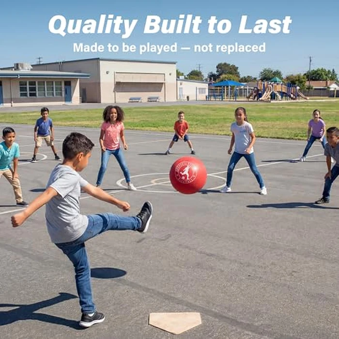 GoSports Official Kickball with Pump (2 Pack), 10" by GoSports - Image 4