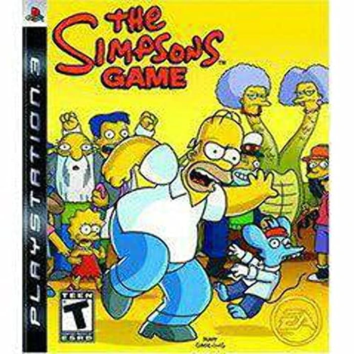 The Simpsons Game by Electronic Arts - Used - Acceptable condition