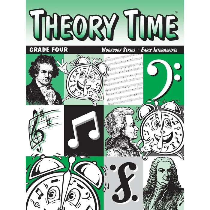 Theory Time: Workbook Series - Grade Four Early Intermediate by Theory Time Partners - Used - Good condition - US$8.43