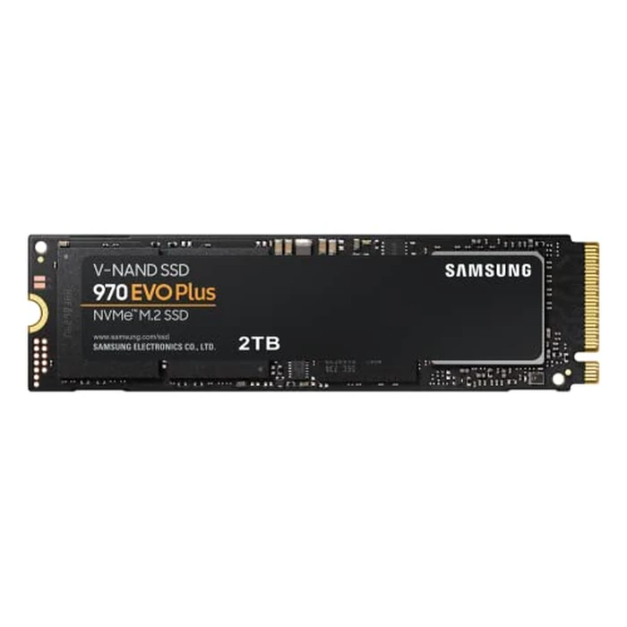 SAMSUNG 970 EVO Plus SSD 2TB NVMe M.2 Internal Solid State Drive w/ V-NAND Technology, Storage and Memory Expansion for Gaming, Graphics w/ Heat Control, Max Speed, MZ-V7S2T0B/AM by Samsung - Image 1