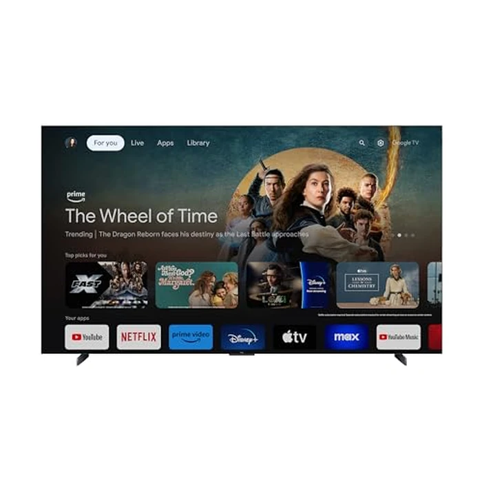 TCL 98-Inch QM7 QD-Mini LED QLED 4K Smart TV with Google TV (98QM751G, 2024 Model) Dolby Vision IQ, Dolby Atmos, HDR, Game Accelerator up to 240Hz, Voice Remote, Works with Alexa, Streaming Television by TCL - Image 2