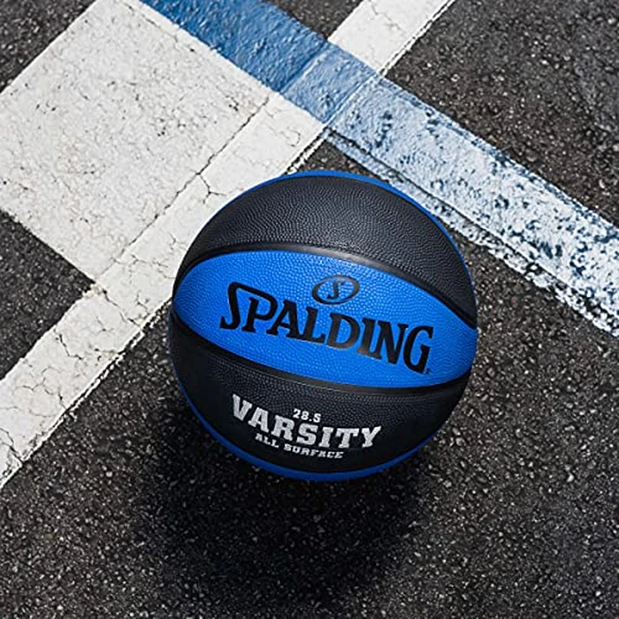 Spalding Varsity Blue/Black Outdoor Basketball 28.5" by Spalding - Image 6