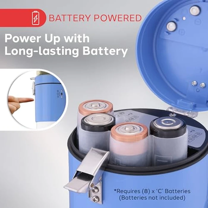 Pyle Megaphone - Portable PA Bullhorn - Built-in Siren, 50W Adjustable Volume Control in 1600 Yard Range, Ideal for Any Outdoor Sports, Cheerleading Fans & Coaches Or Safety Drills by Pyle - Image 5