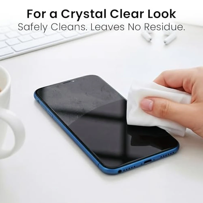 EVEO Screen Wipes (150 Pack) - Electronic Wipes, Computer Screen Cleaner Wipes for Electronics | Computer Screen Wipes Phone Wipes & Lens Wipes for PC, Laptop, Phone, Car & More - Microfiber Included by EVEO - Image 2