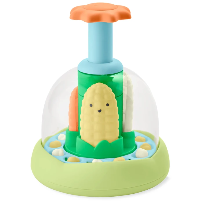 Skip Hop Press & Spin Baby Toy, Farmstand What's Poppin Corn Spinner by Skip Hop - Used - Like New condition - US$16.12