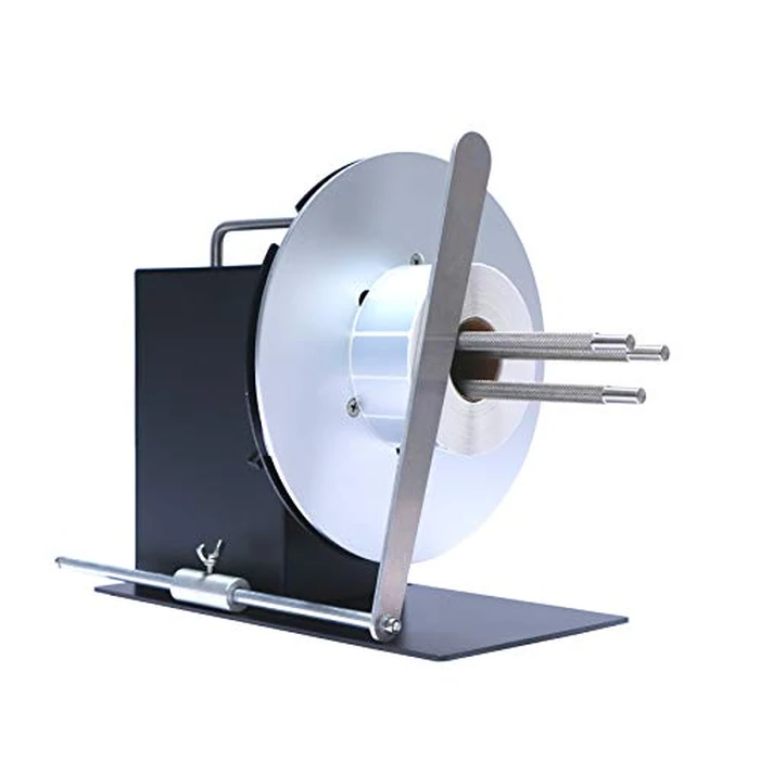 U.S. Solid Automatic Label Rewinder Machine, Label Rewinding Machine for Label Printers, Adjustable Core Holder 1" - 4", Max Label Width 5.9", Roll Diameter 8.7" by U.S. Solid - Used - Like New condition - US$169.84