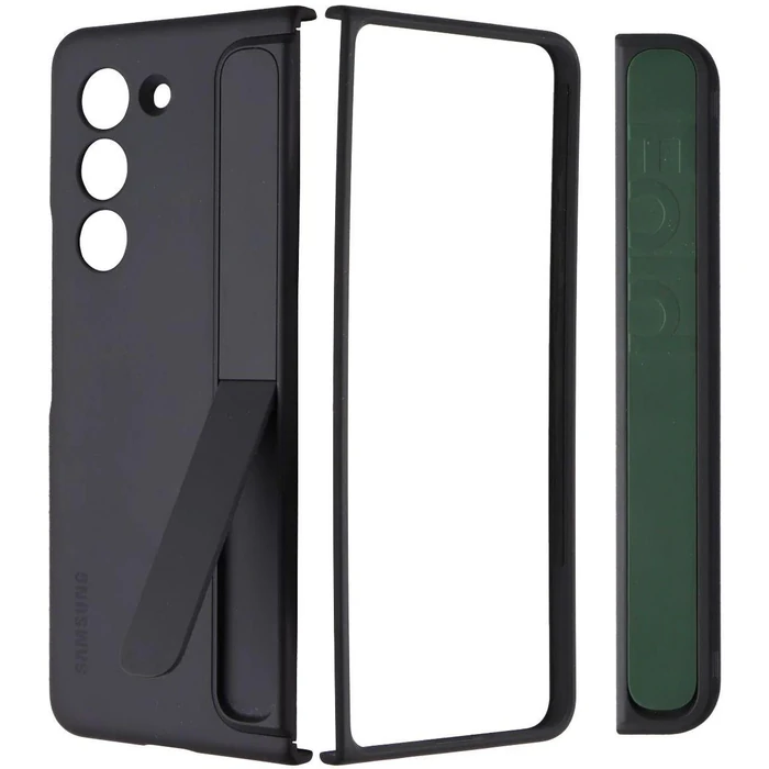 Samsung Standing Phone Case with Strap for Samsung Galaxy Z Fold5 - Graphite by Samsung - Image 2