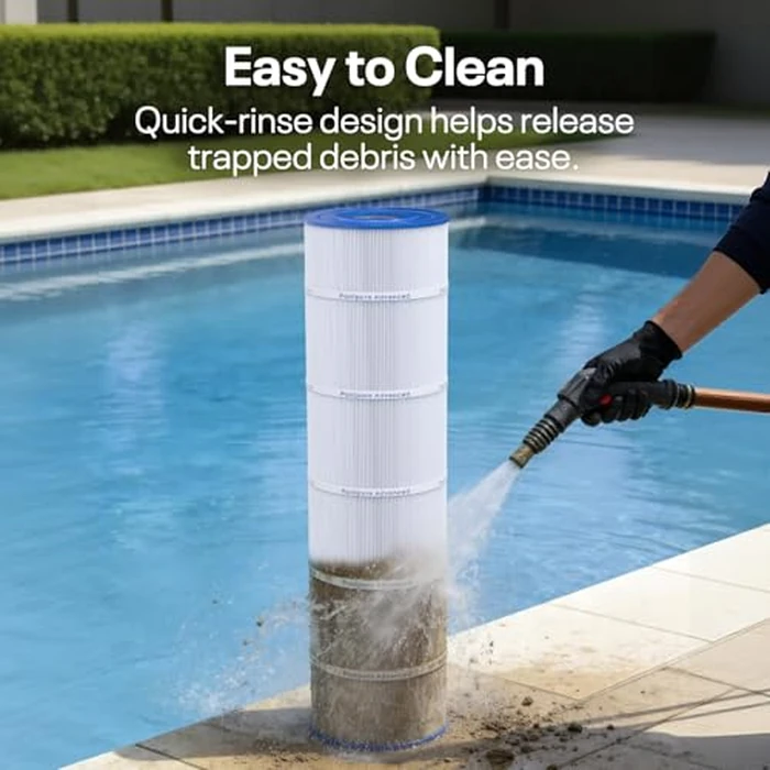 POOLPURE C-7468 Filter Replaces Jandy CL 460, CV460, PJAN115, Ultral-A9, Unicel C-7468, Filbur FC-0810, Excel Filters XLS-705, FC-6410, Aladdin 21501, Baleen AK-60432, 4X115 sq.ft Cartridge 4 Pack by POOLPURE - Image 7