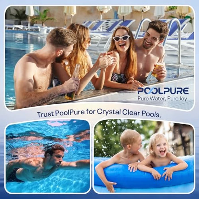 POOLPURE C-7468 Filter Replaces Jandy CL 460, CV460, PJAN115, Ultral-A9, Unicel C-7468, Filbur FC-0810, Excel Filters XLS-705, FC-6410, Aladdin 21501, Baleen AK-60432, 4X115 sq.ft Cartridge 4 Pack by POOLPURE - Image 9