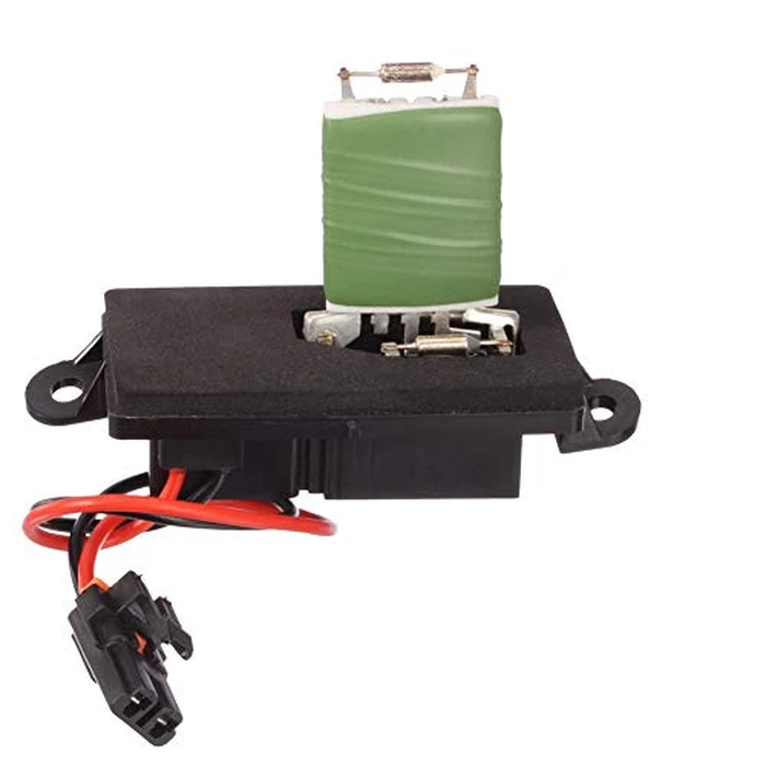 89019089 HVAC Blower Motor Fan Resistor Compatible with 1999-2006 Chevy Silverado GMC Sierra 1500 2500 3500, 2000-2002 GMC Yukon (2 Holes Mounting Flange) Replaces# 973-004, 89018597, 22807122, RU371 by faersi - Used - Acceptable condition