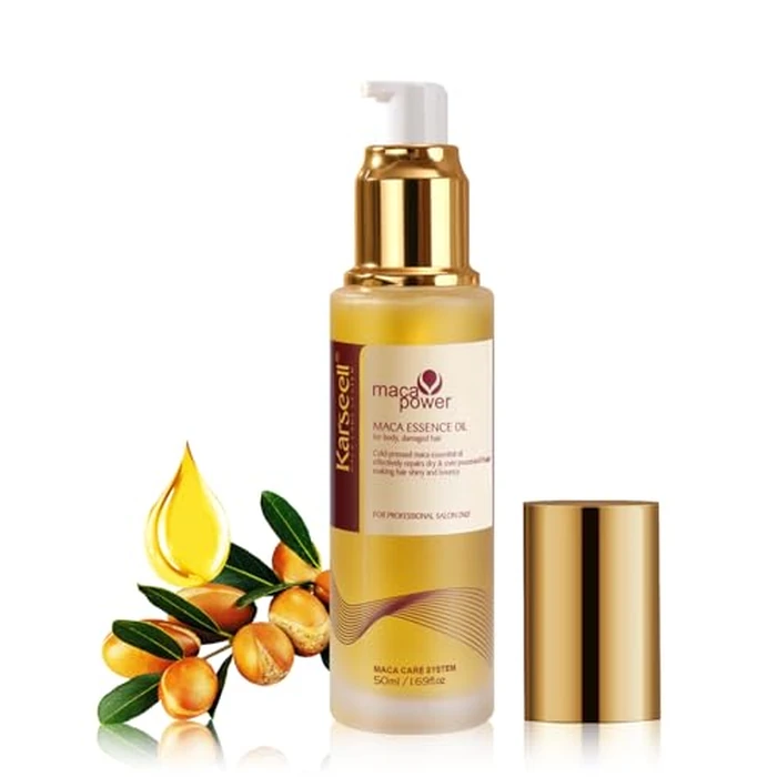 Karseell Cold Pressed Moroccan Argan Oil - For Hair, Skin & Nails - Weightless Formula Rich in Vitamin E - 50ml / 1.69 fl oz by Karseell - Used - Acceptable condition