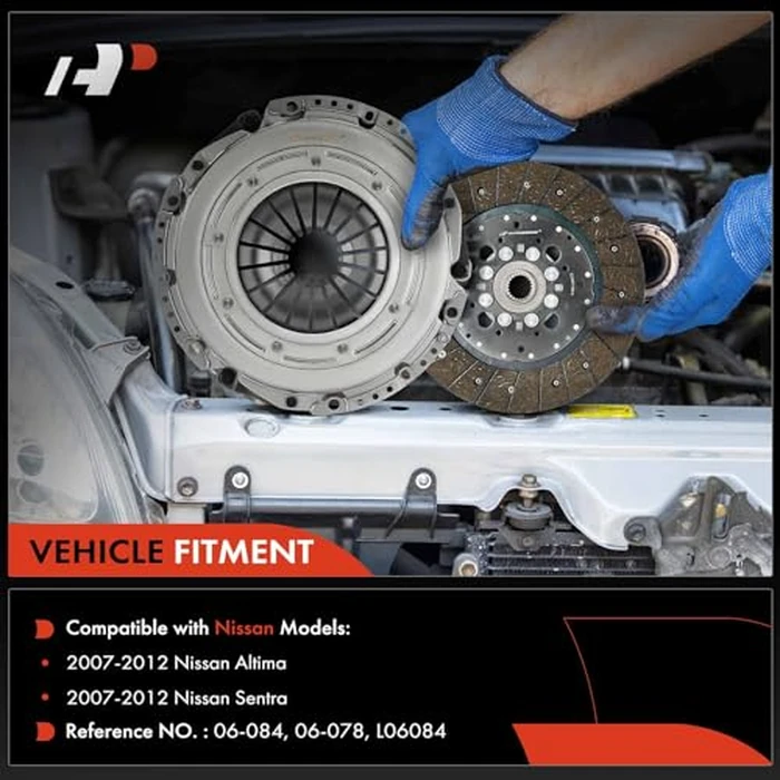A-Premium Transmission Clutch Kit Compatible with Nissan Altima, Sentra, 2007-2012, 2.5L, Replace# L06084 by A-premium - Image 2