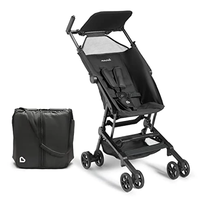 Munchkin Sparrow Travel Baby Stroller, Ultra Compact and Lightweight, for Babies and Toddlers, Black by Munchkin - Image 1