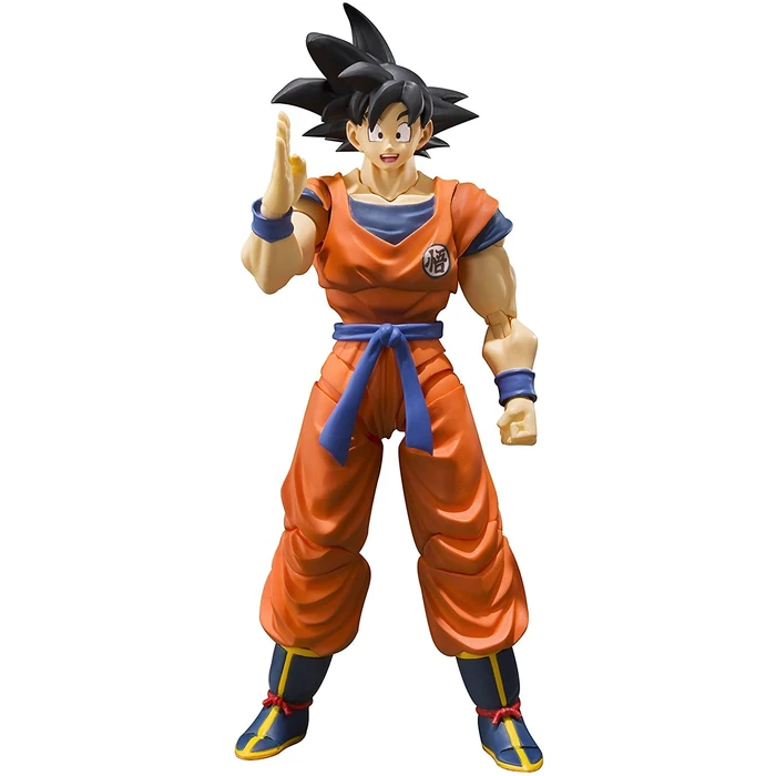 TAMASHII NATIONS - Dragon Ball Z - Son Goku -A Saiyan Raised On Earth- S.H.Figuarts Action Figure by TAMASHII NATIONS - Used - Like New condition - US$24.70