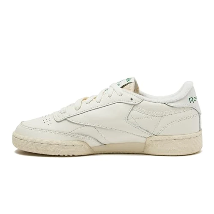 Reebok Womens Club C 85 Vintage Sneaker, Chalk/Alabaster/Glen Green, 7.5 US by Reebok - Image 5