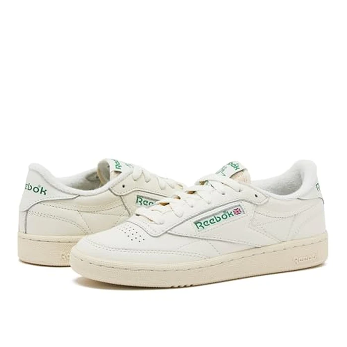 Reebok Womens Club C 85 Vintage Sneaker, Chalk/Alabaster/Glen Green, 7.5 US by Reebok - Image 8